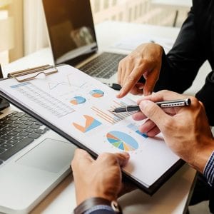 análise de crescimento empresarial