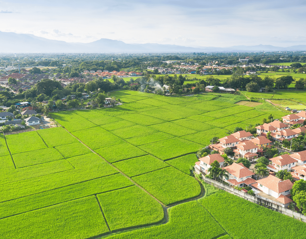 loteamento com campo aberto